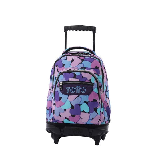 Kit escolar mochila de ruedas + estuche + complemento de maleta  Dear Blue image number 2